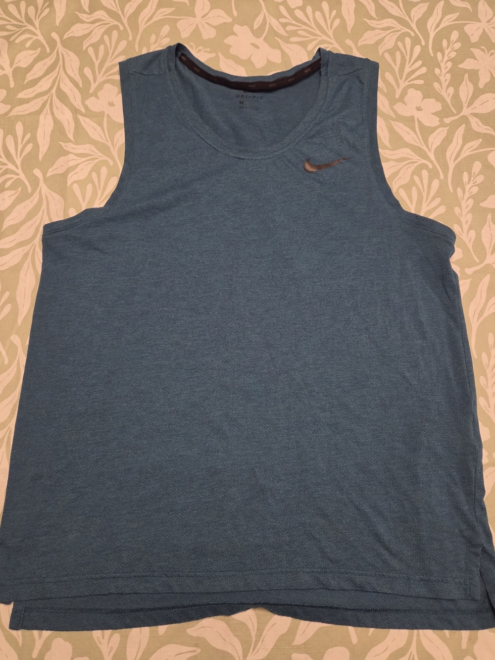 Nike Men’s Blue Dri-FIT Sleeveless Training Tank